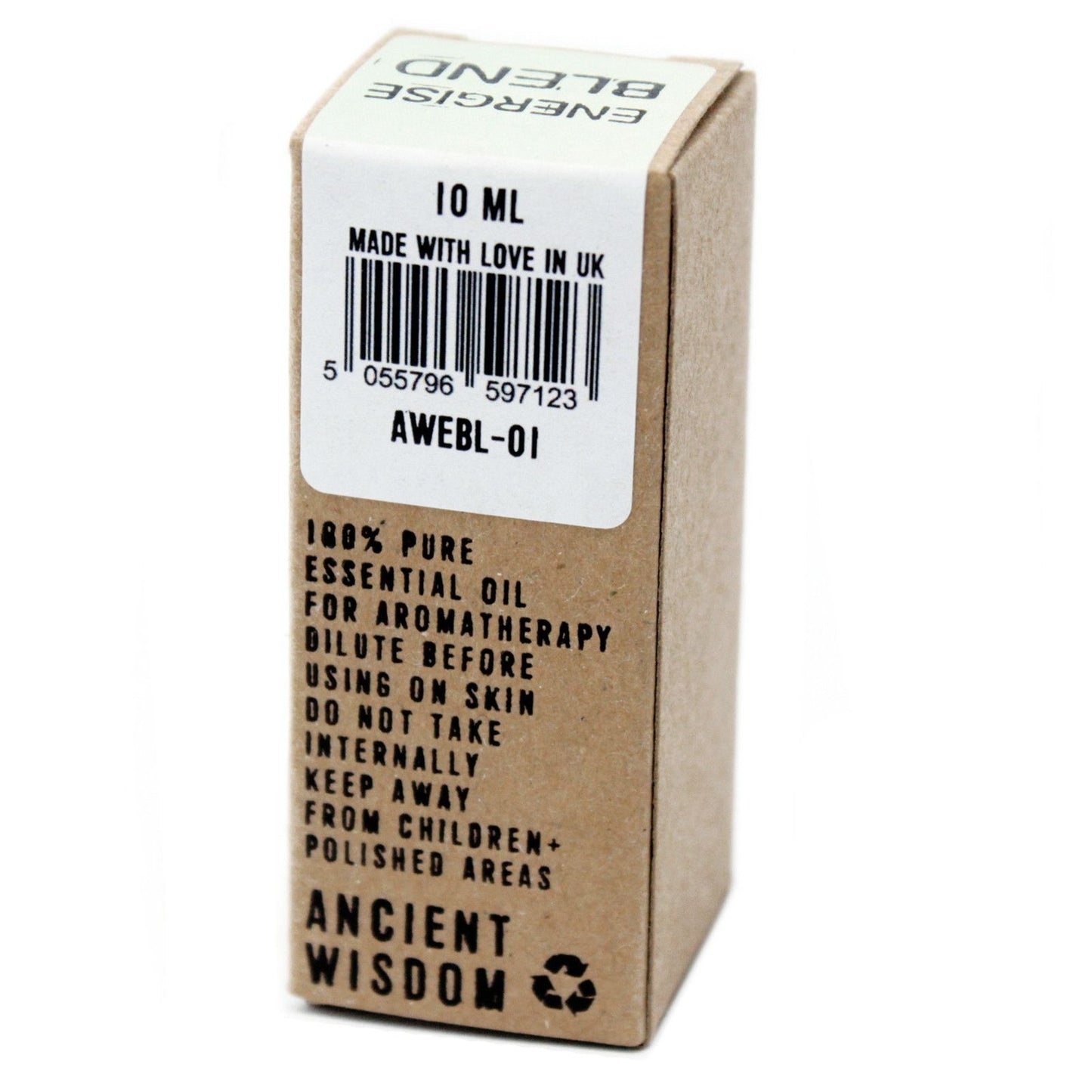 Energetizáló illóolaj-keverék – Dobozos – 10 ml