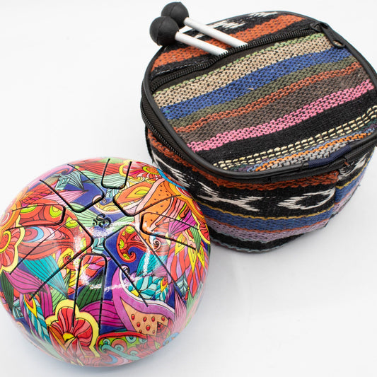 Small Hapi Drum Psychedelic – 13x9cm