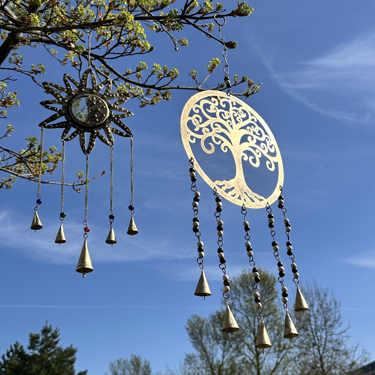 Indian Chimes – Nagyméretű Életfa Harangos Szélcsengő – 25 cm