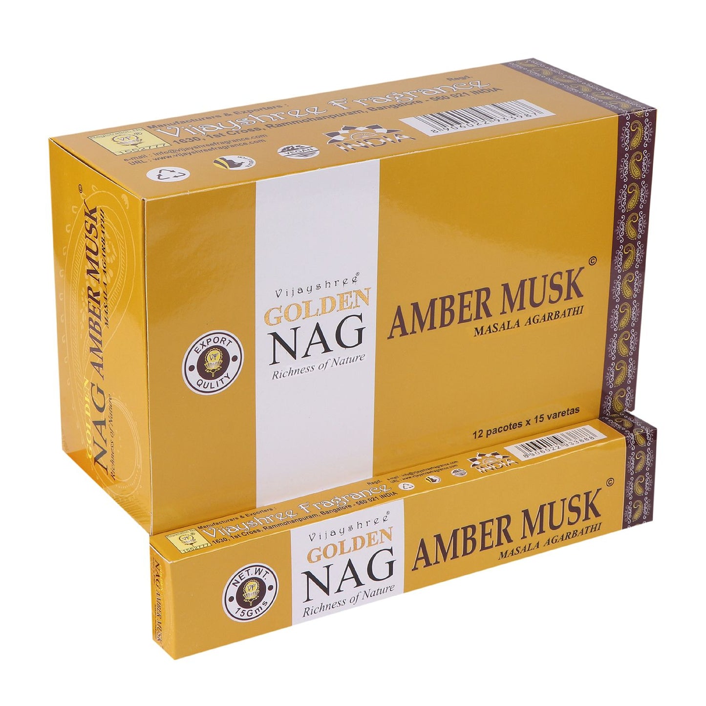 15g Golden Nag - Amber Pézsma