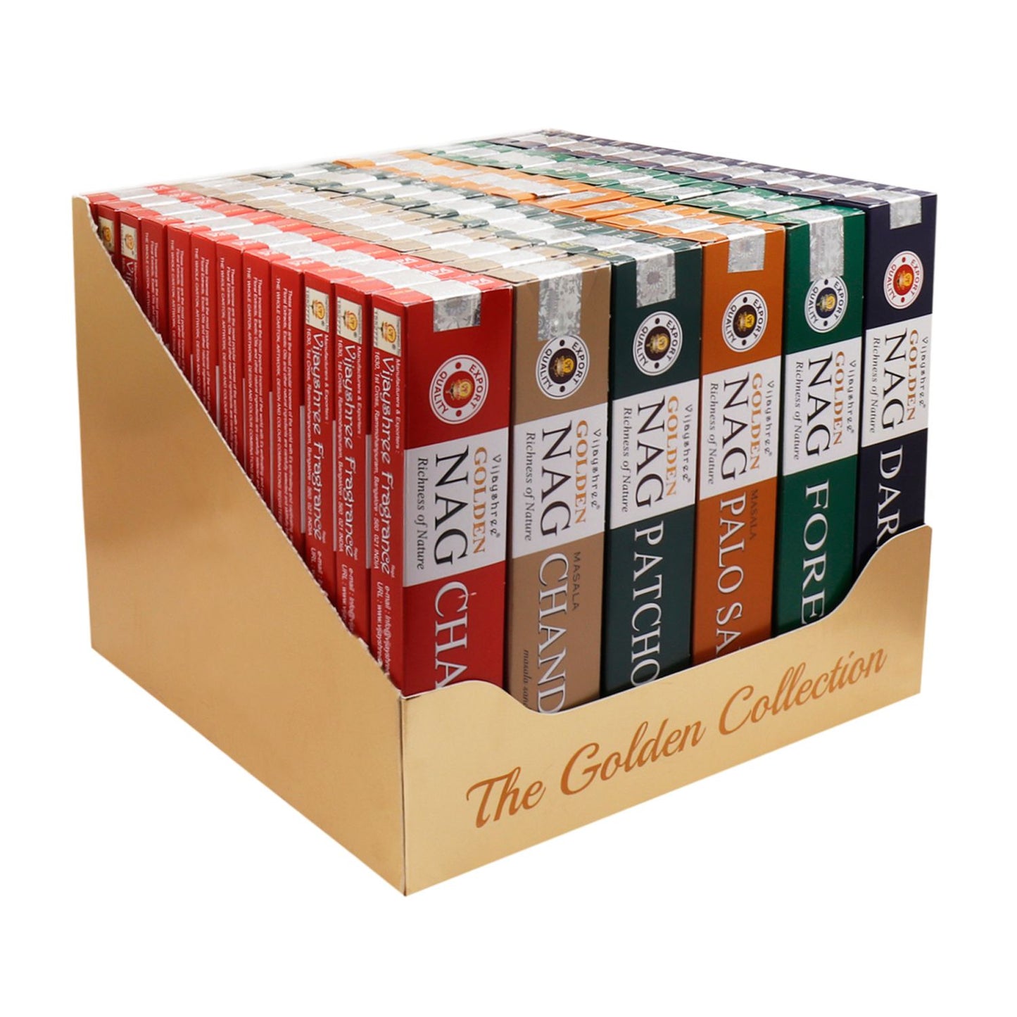 72 x 15g Golden Collection doboz – 6 válogatott illat