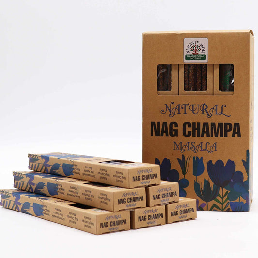 Természetes Növényi Masala Füstölő – Nag Champa