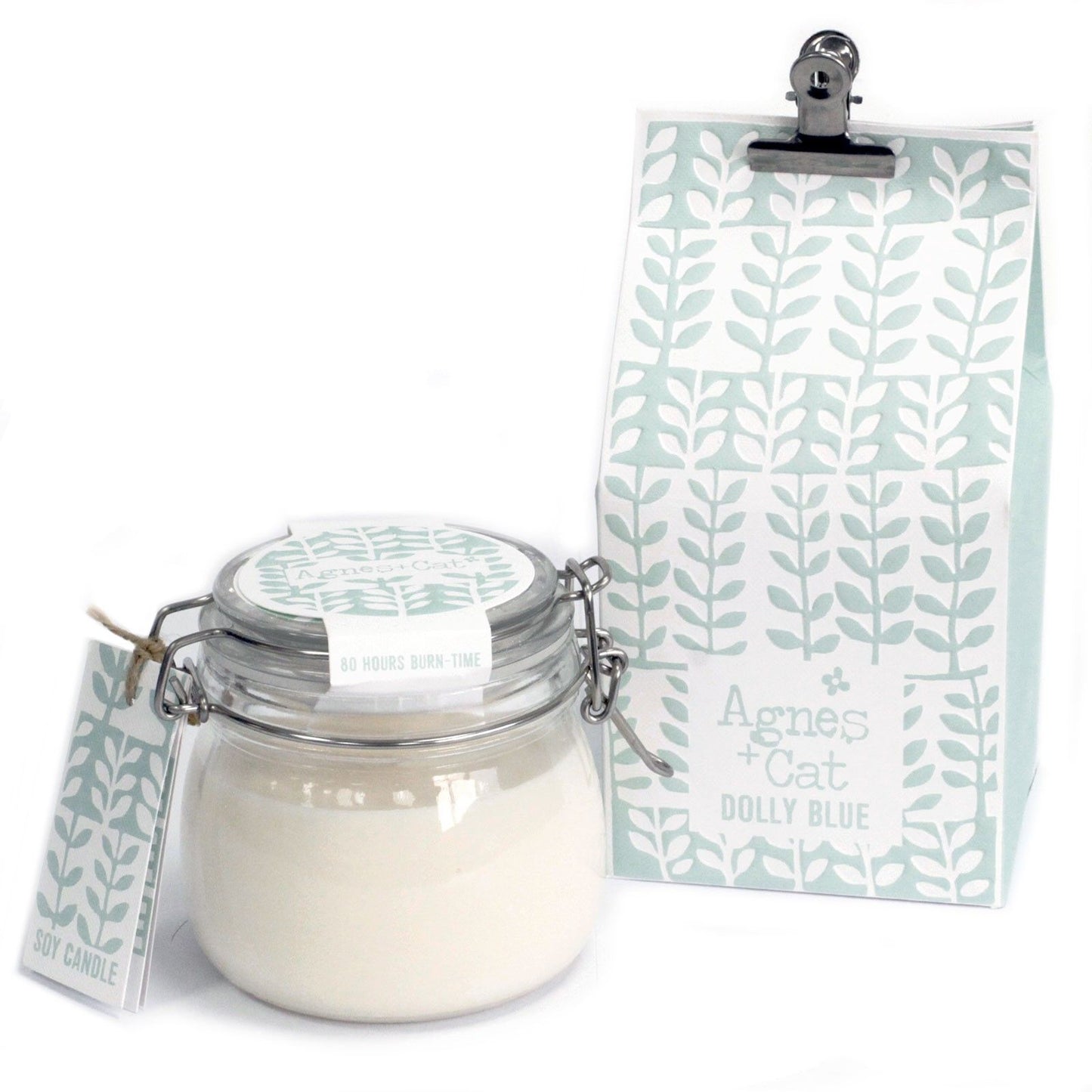 Kilner Üveges Gyertya – Dolly Kék