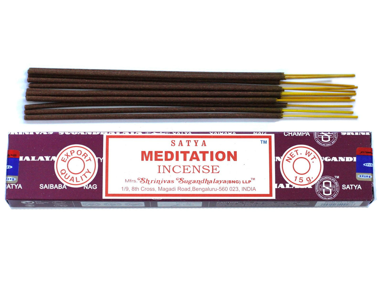 Satya Incense 15gm - Meditáció