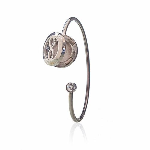 Aromaterápiás Ékszer Kristály Karkötő - Végtelen Szerelem - 20mm