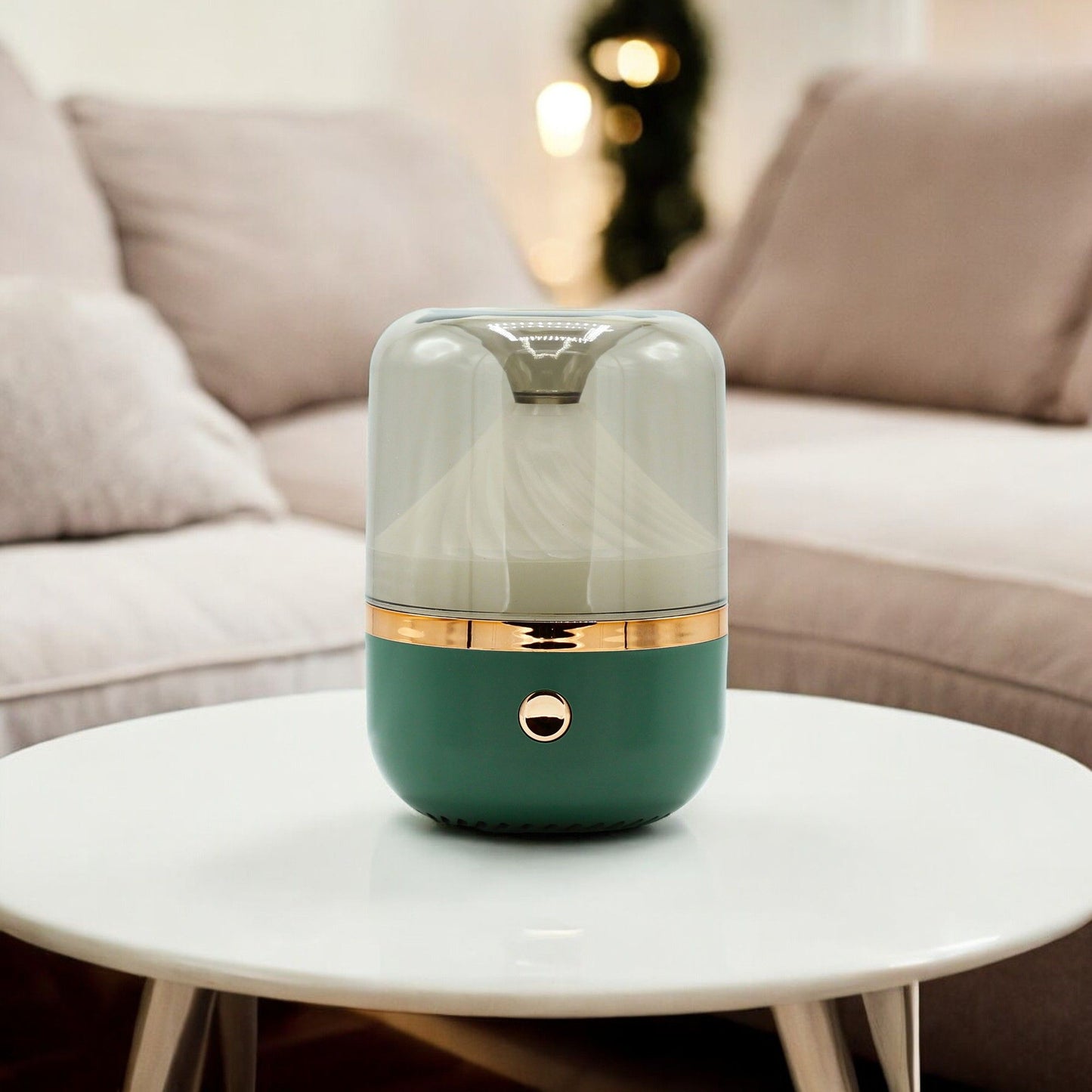 Urban Aroma Diffúzor Zöld és Bronz – USB – Színváltós