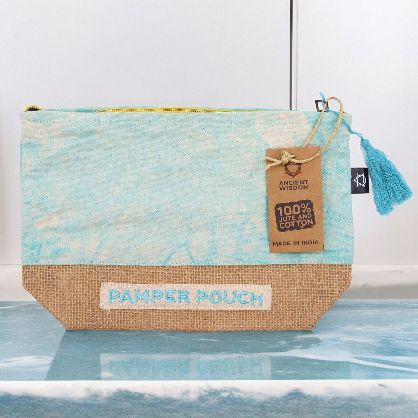 Kényeztető tasak - Kékek - Kőmosott