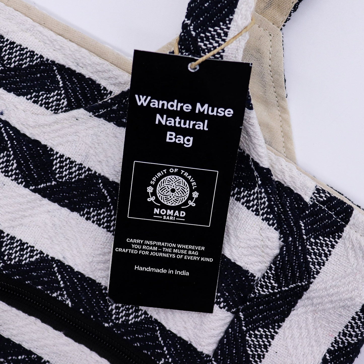 Jacquard natúr táskák – Atlas Nomad – Wander Muse táska