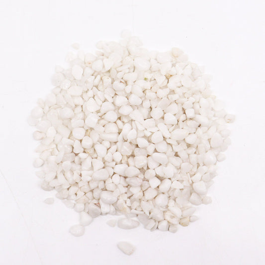 Fehér kvarc drágakő forgács ömlesztve - 1 kg