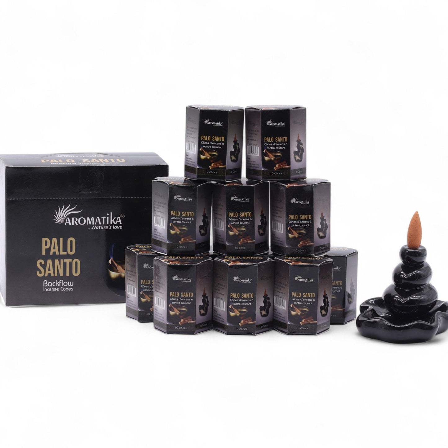 Masala visszafolyós füstölő, 10 db-os kiszerelés – Palo Santo