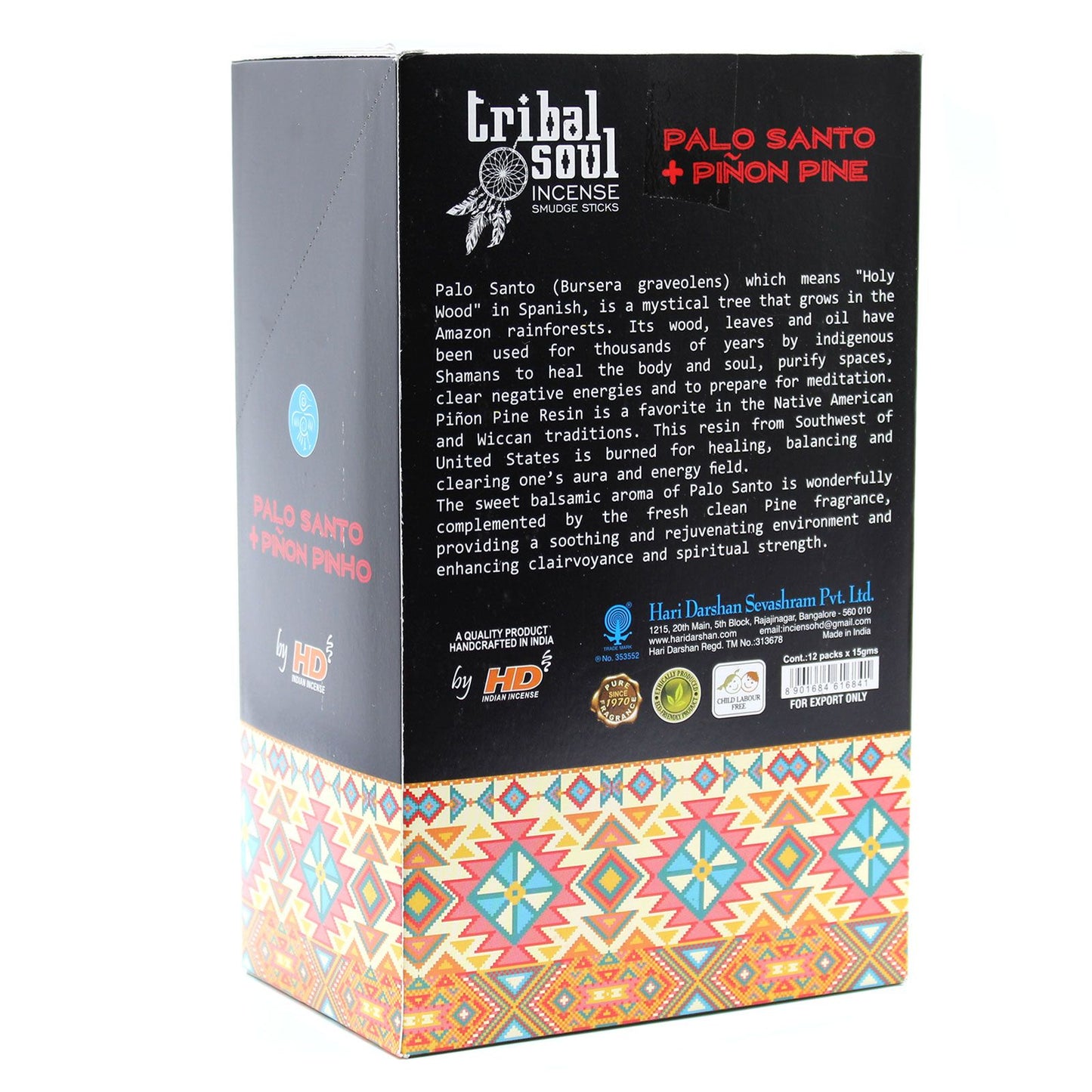 Tribal Soul füstölő - Palo Santo + Pinon Pine