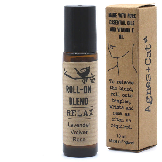 10 ml-es golyós illóolaj-keverék - RELAX