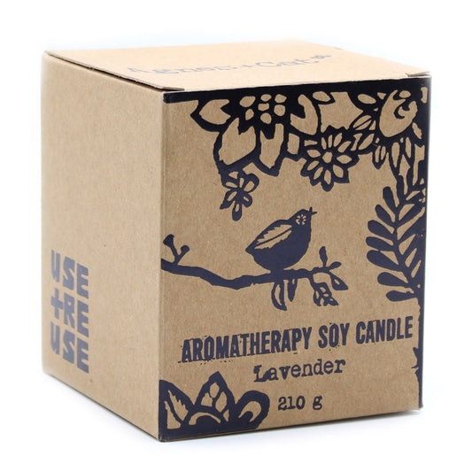 Agnes + Cat gyertya – Herb Garden – Levendula