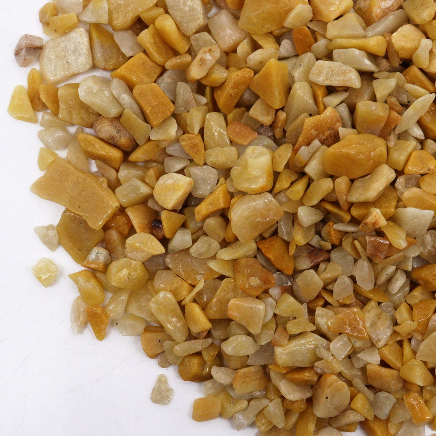 Aranykvarc morzsa féldrágakő, ömlesztett – 1 kg