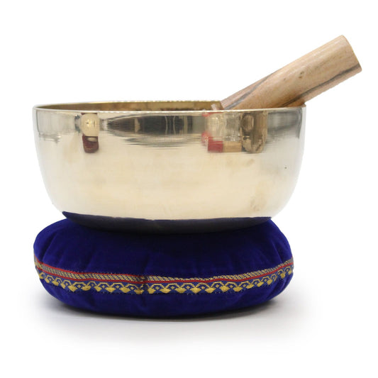 Nagy méretű réz tibeti hangtál – 17 cm