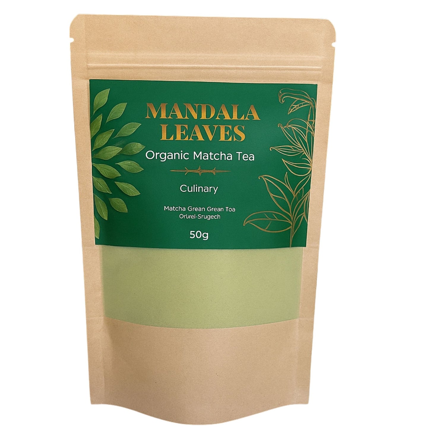 50g Organikus Kulináris Matcha Tea