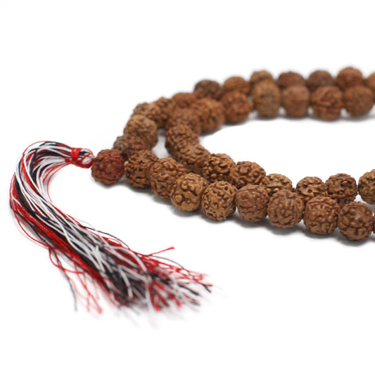 108 szemes Rudraksha Mala – Natúr