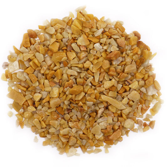 Aranykvarc morzsa féldrágakő, ömlesztett – 1 kg
