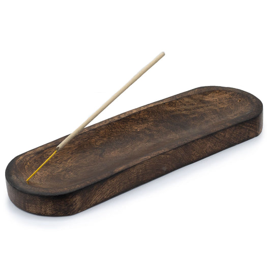 Nagy füstölőtálca 30x10 cm - Klasszikus mangófa