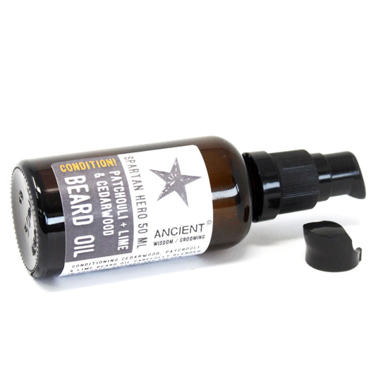 50 ml szakállolaj – spártai hős – kondicionál!