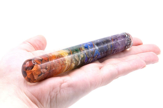 Orgonit Csakra és Réz Gyógyító Pálca - 140 x 30 mm