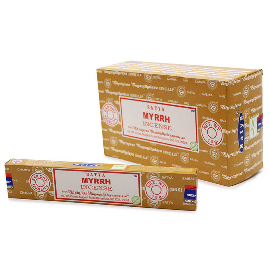 Satya füstölő pálcika 15g - Mirha