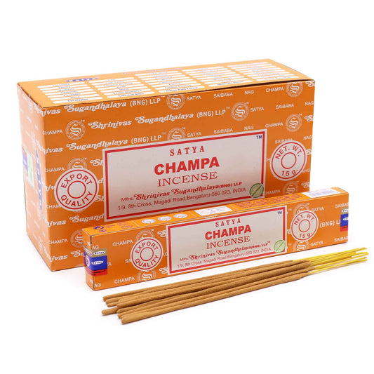 Satya füstölő 15g - Champa