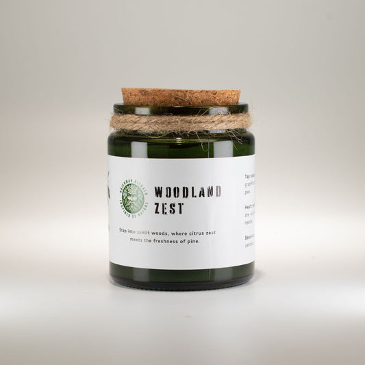 Greenman Woodwick Szója Gyertya - Erdei pezsgés