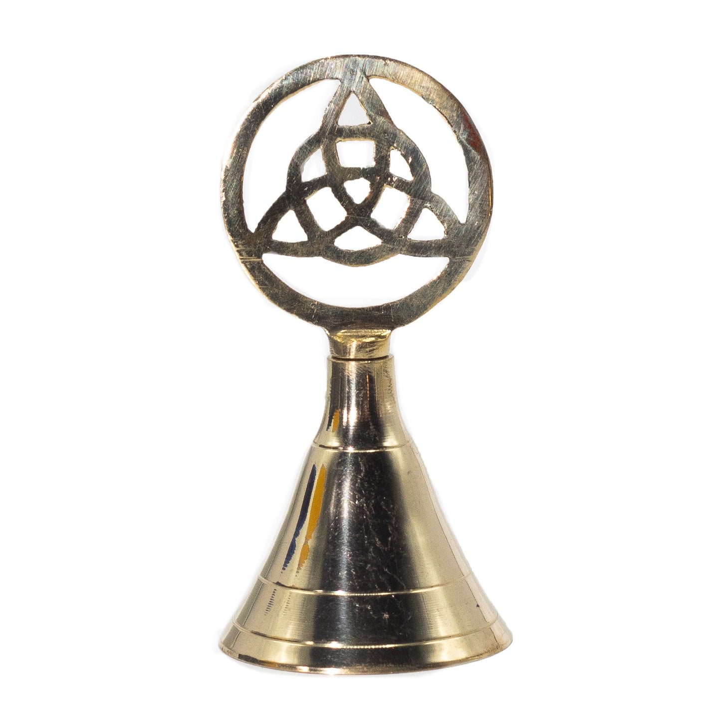 Oltári sárgaréz csengő - Triquetra