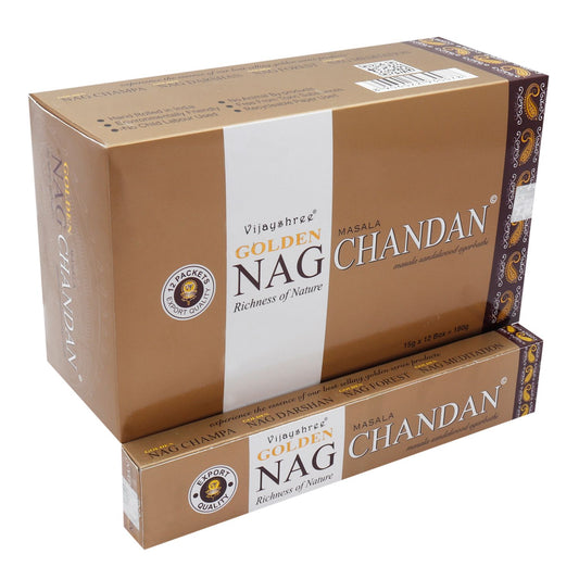 15g Golden Nag - Chandan füstölő