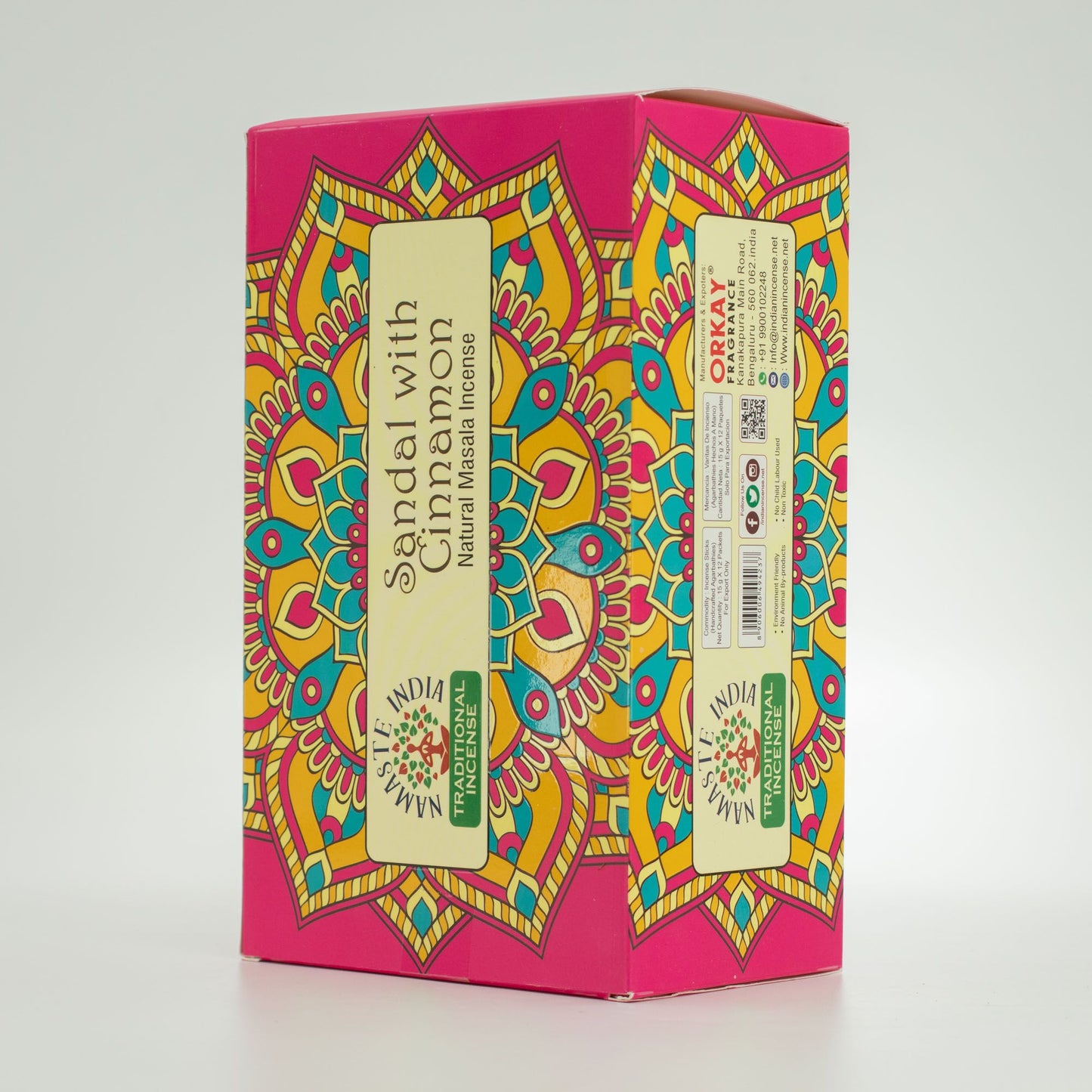 Namaste Mandala Masala füstölő – Szantál fahéjjal