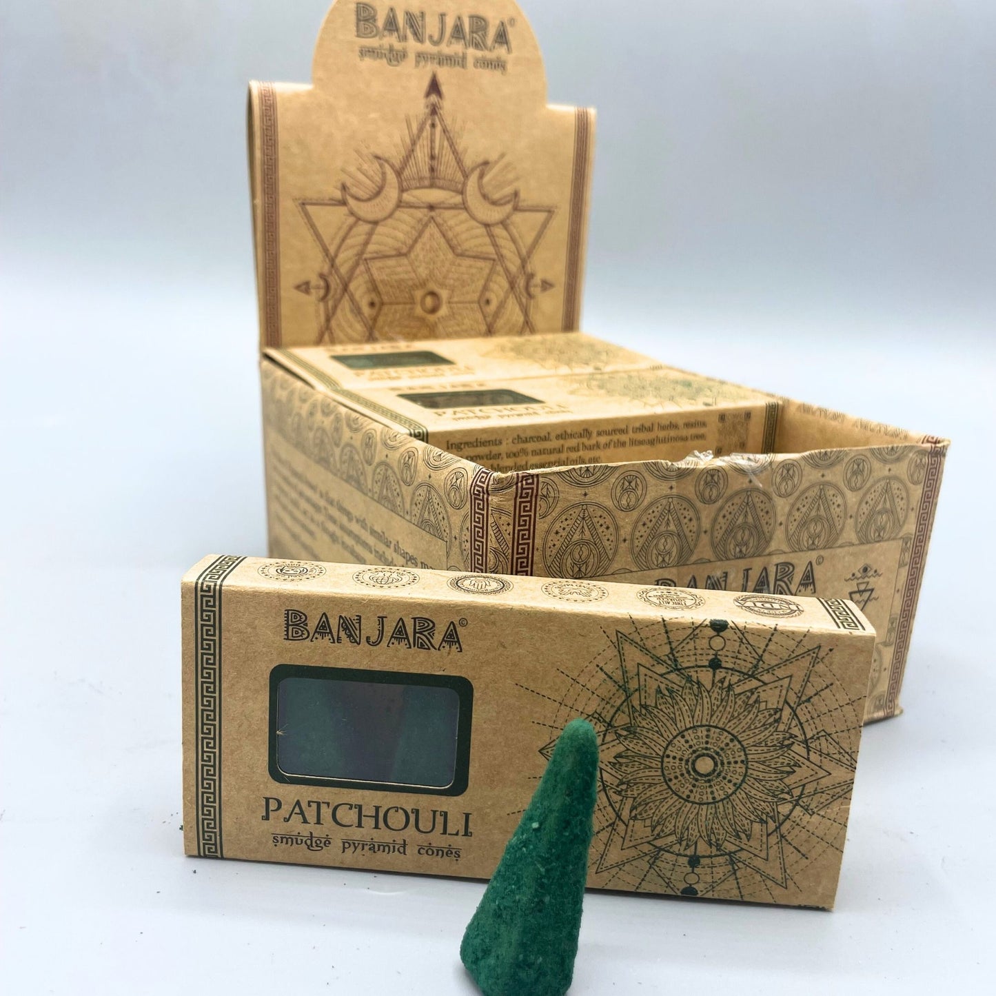 Banjara Smudge Piramis Kúp - Pacsuli