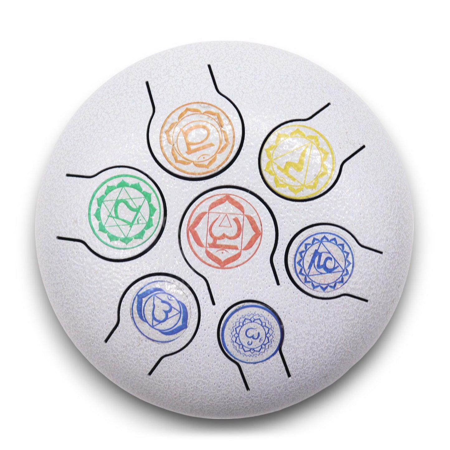 Acélnyelvű Dob – 7 csakra – 18 cm