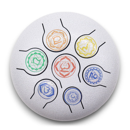 Acélnyelvű Dob – 7 csakra – 18 cm