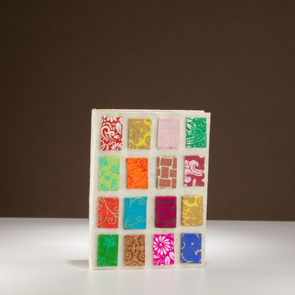 Lokta Mini Csempés Füzet – Közepes (15x12 cm) – 45 Lap – Natúr