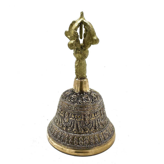 Nagy tibeti tinghsa csengő - 7,5x13cm