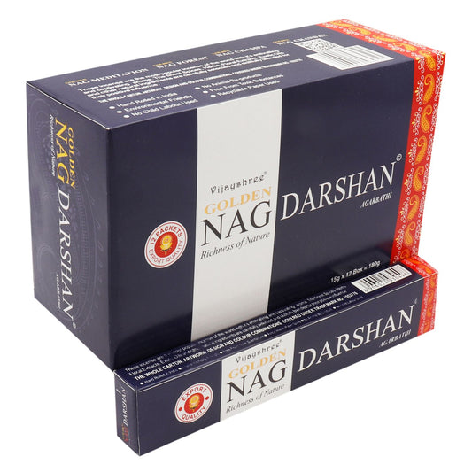 15g Golden Nag - Darshan füstölő