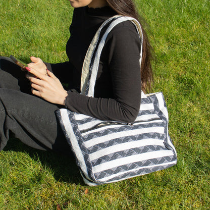 Jacquard natúr táskák – Atlas Nomad – Wander Muse táska