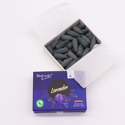 Biofresh visszaáramló füstölő kúpok (40 db) - Levendula