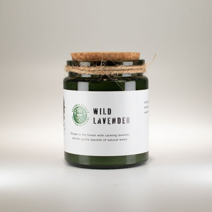 Greenman Woodwick Szója Gyertya - Vadlevendula