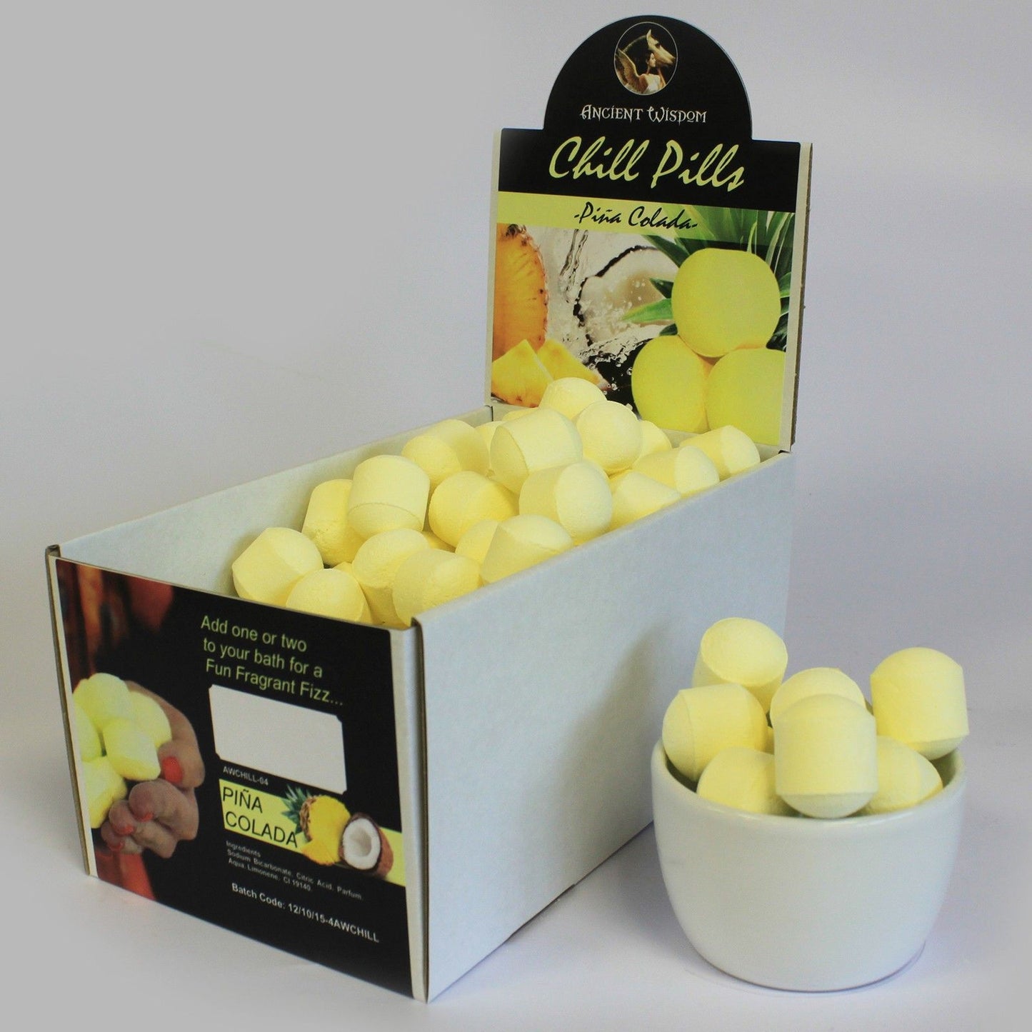 1,3 kg-os Pihentető bogyók doboza - Piña colada ízben