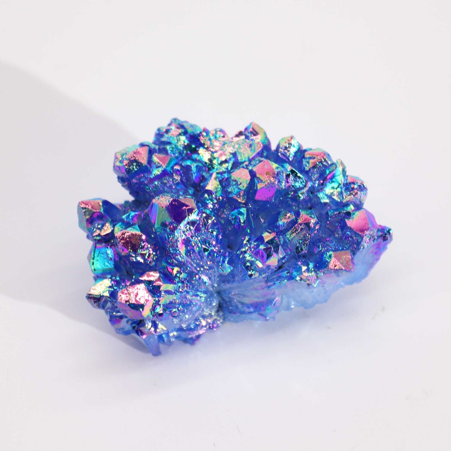 Med Enhanced Quartz - Aura Aqua Halo Quartz (approx 100-150gm 7-10cm)
