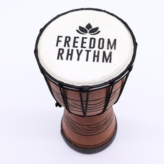 Kis Pro Djembe Dob - Freedom Rhythm (magas) - Kicsi 30cm (15cm Átmérő)