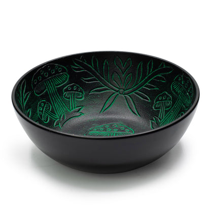 Alumínium hangtál – Varázsgomba – Zöld (20 cm)