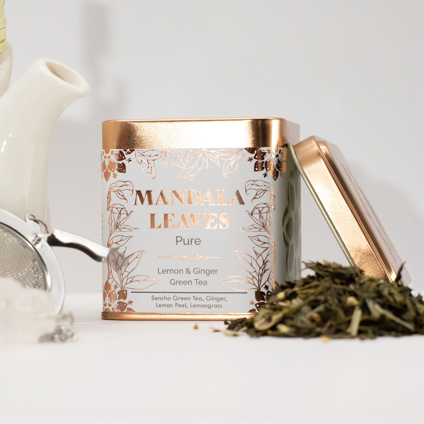 50 g Eco Classic zöld tea citrommal és gyömbérrel
