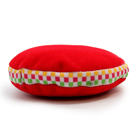 Hangtál bársony párna - 7cm