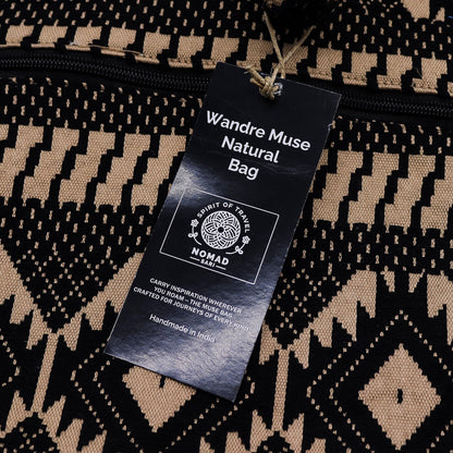 Jacquard Natural Bags - Desert Loom - Wander Muse Bag