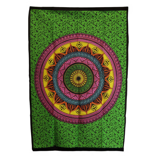 Pamut falikép (70x110cm) - Vibráló Mandala