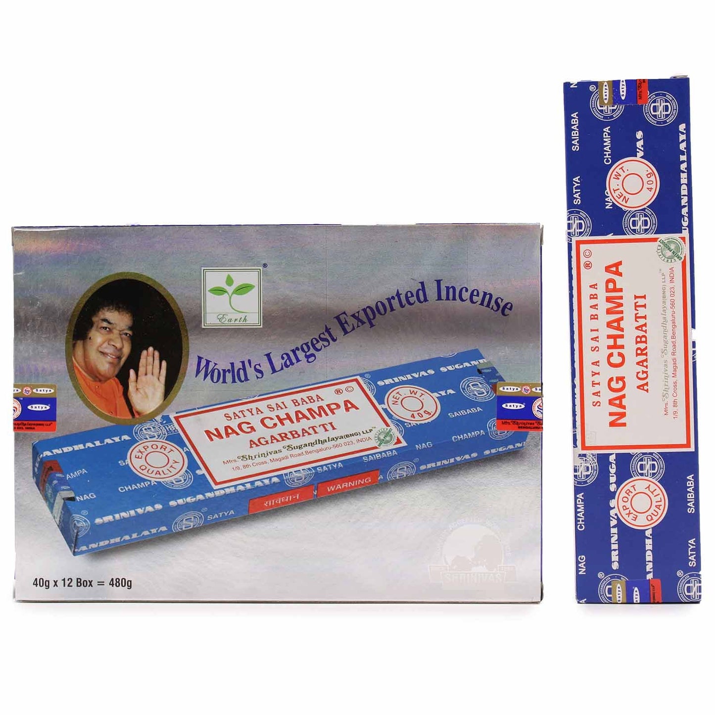 Satya Nag Champa füstölő 40 g