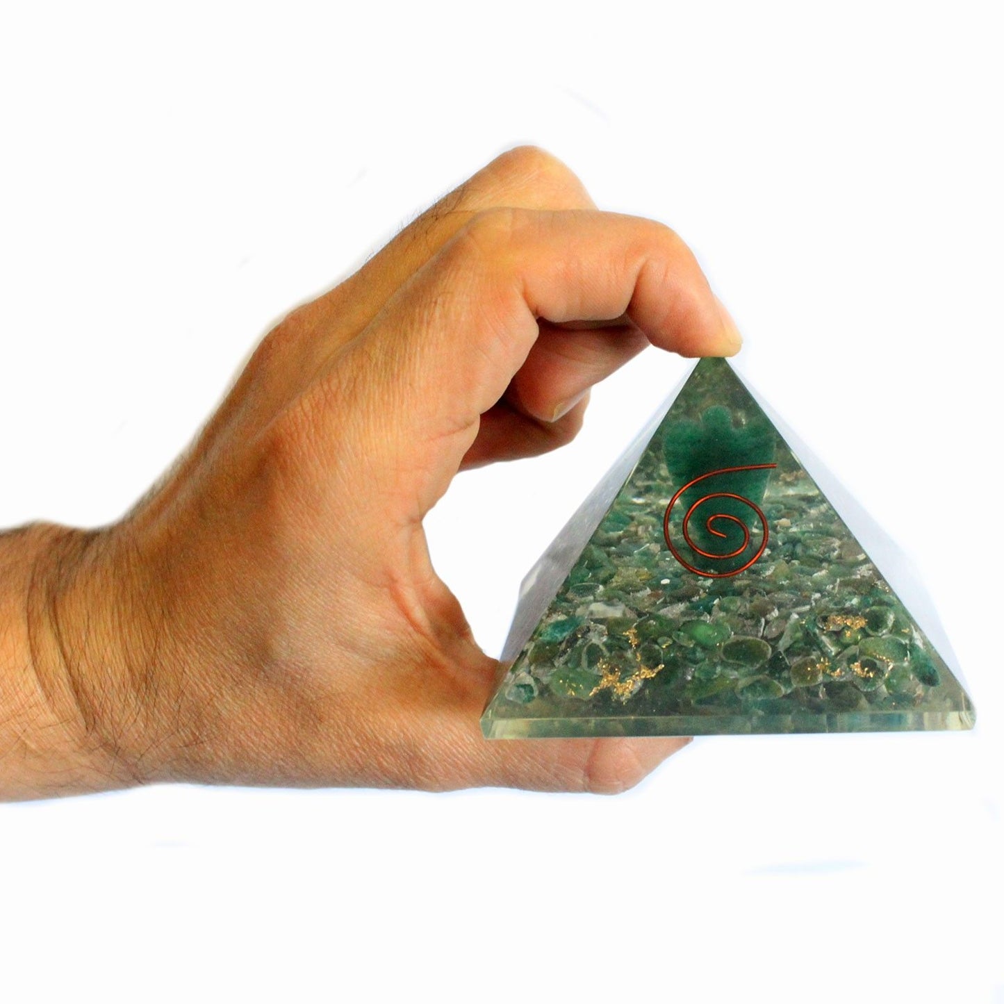 Nagy orgonit piramis 70mm – Angyal